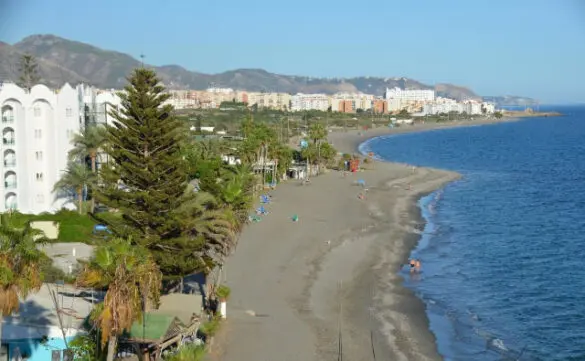 plage El Playazo Wailele Kayak Maro Nerja